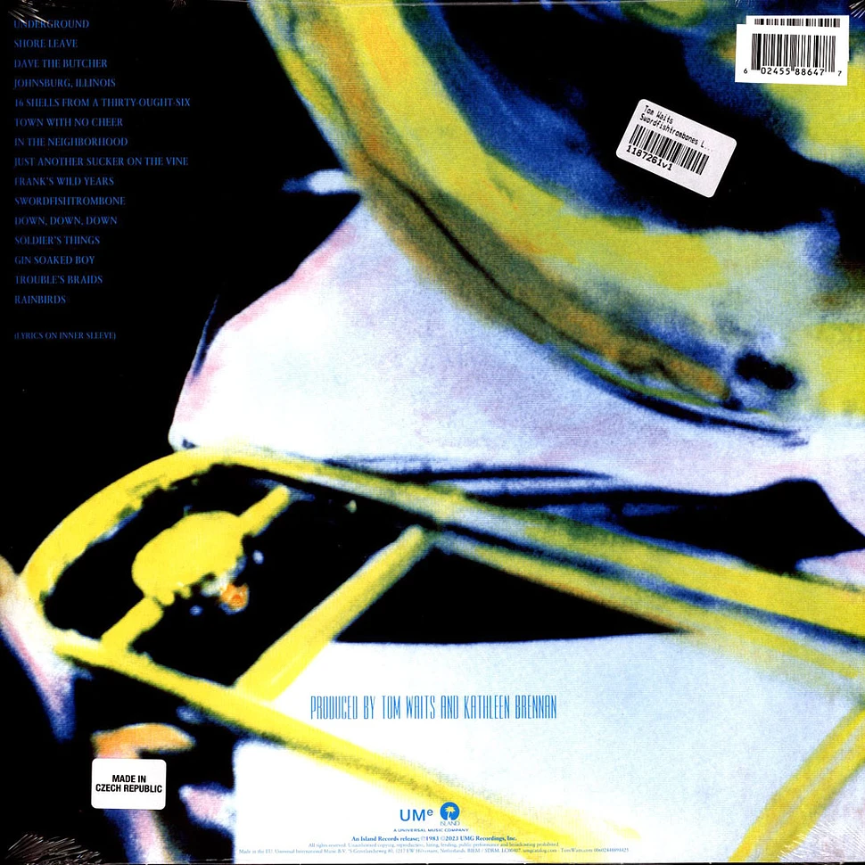 Tom Waits - Swordfishtrombones Limited Canary Opaque Vinyl Edition