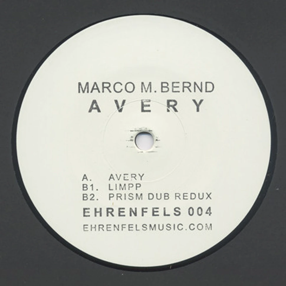 Marco M. Bernd - Avery