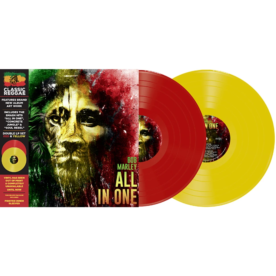 Bob Marley - All In One Red Yellow Vinyl Edition