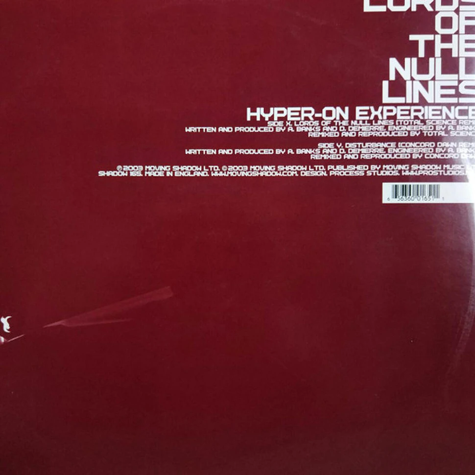 Hyper On Experience - Lords Of The Null Lines / Disturbance (Remixes)