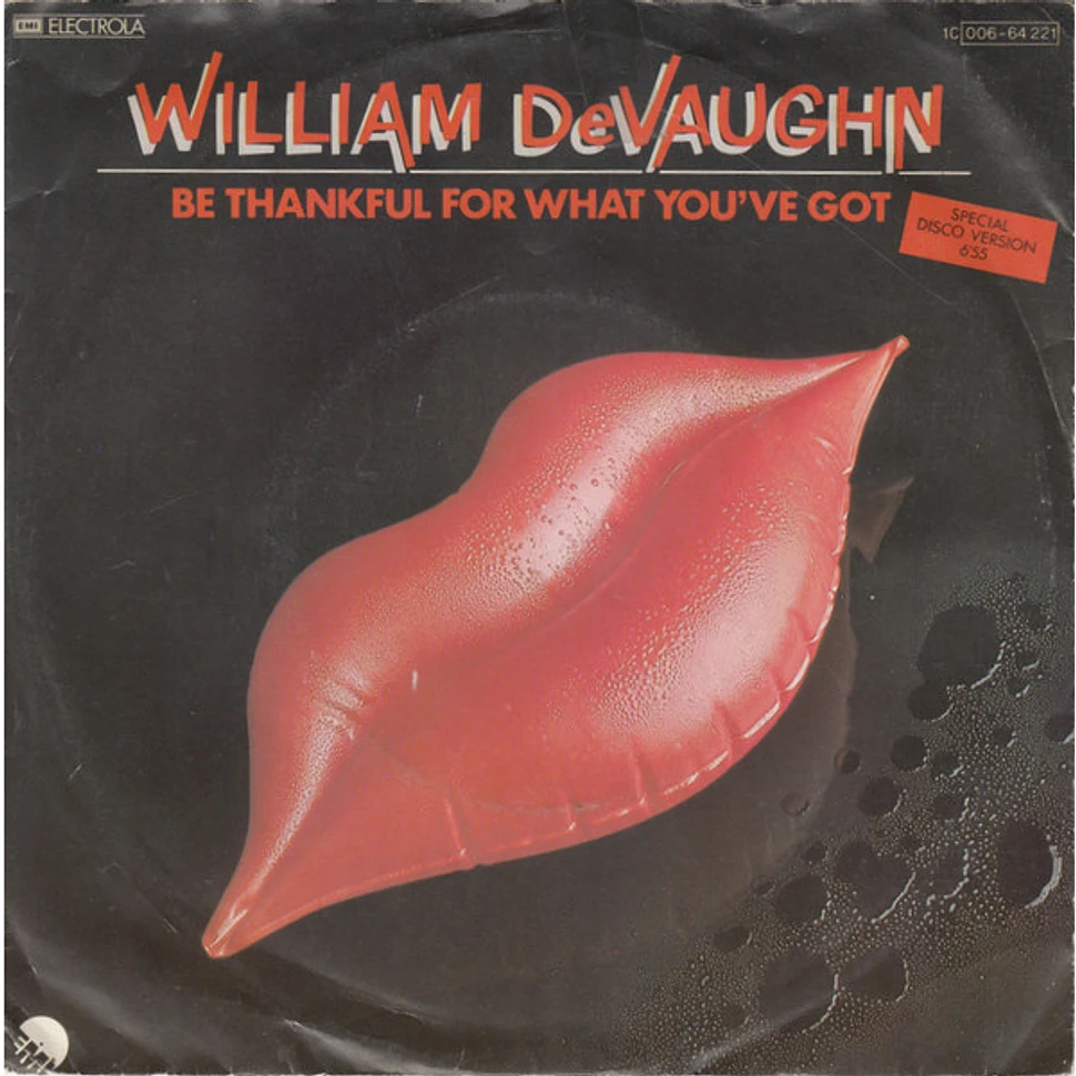 William DeVaughn - Be Thankful For What You've Got