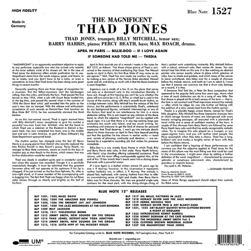 Thad Jones - The Magnificent Thad Jones