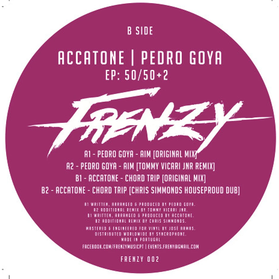 Accatone / Pedro Goya - EP: 50/50+2