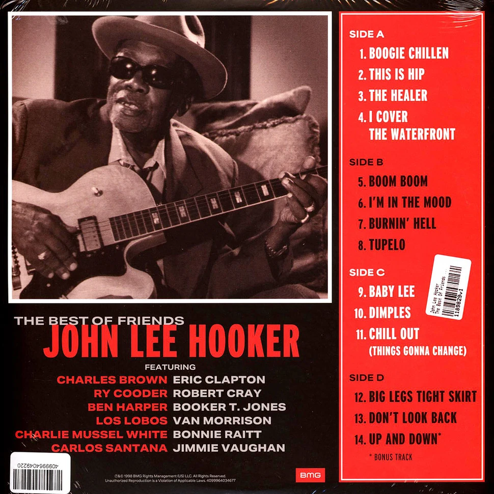 John Lee Hooker - The Best Of Friends Vinyl Me, Please Edition