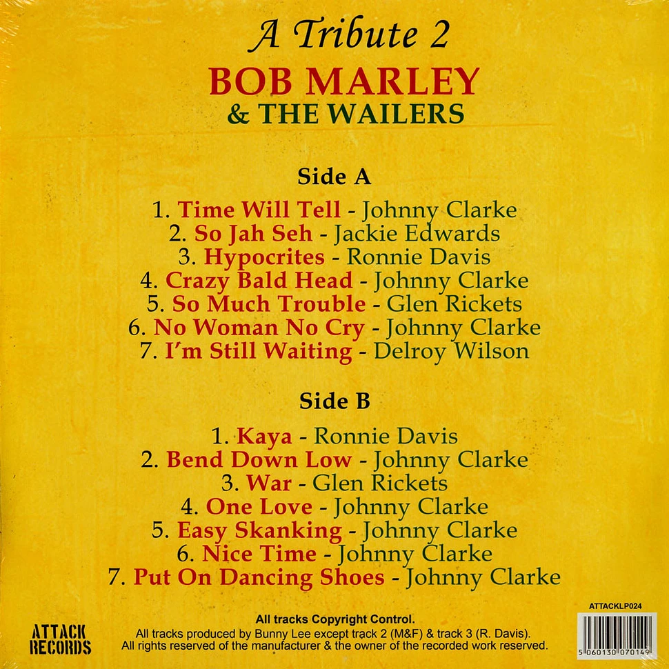 V.A. - A Tribute 2 Bob Marley & The Wailers