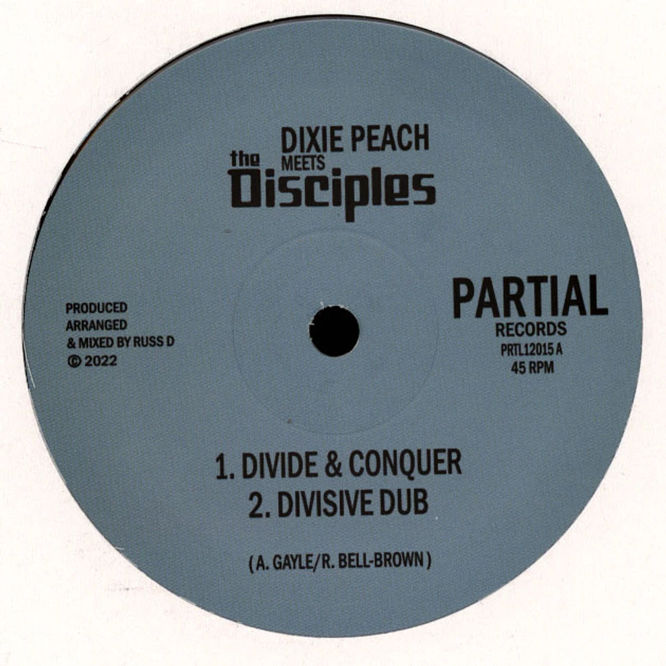 Dixie Peach Meets The Disciples - Divide & Conquer, Dub / Dub Conqueror, Togetherness Dub