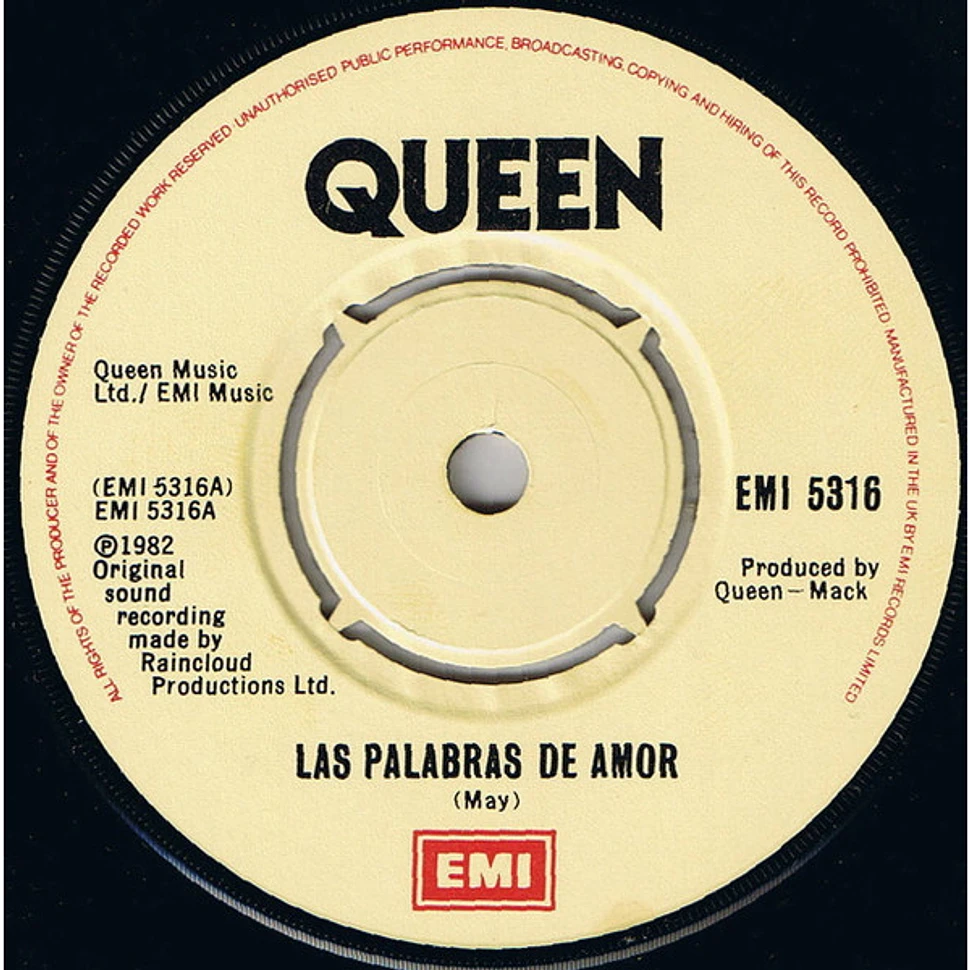 Queen - Las Palabras De Amor (The Words Of Love)