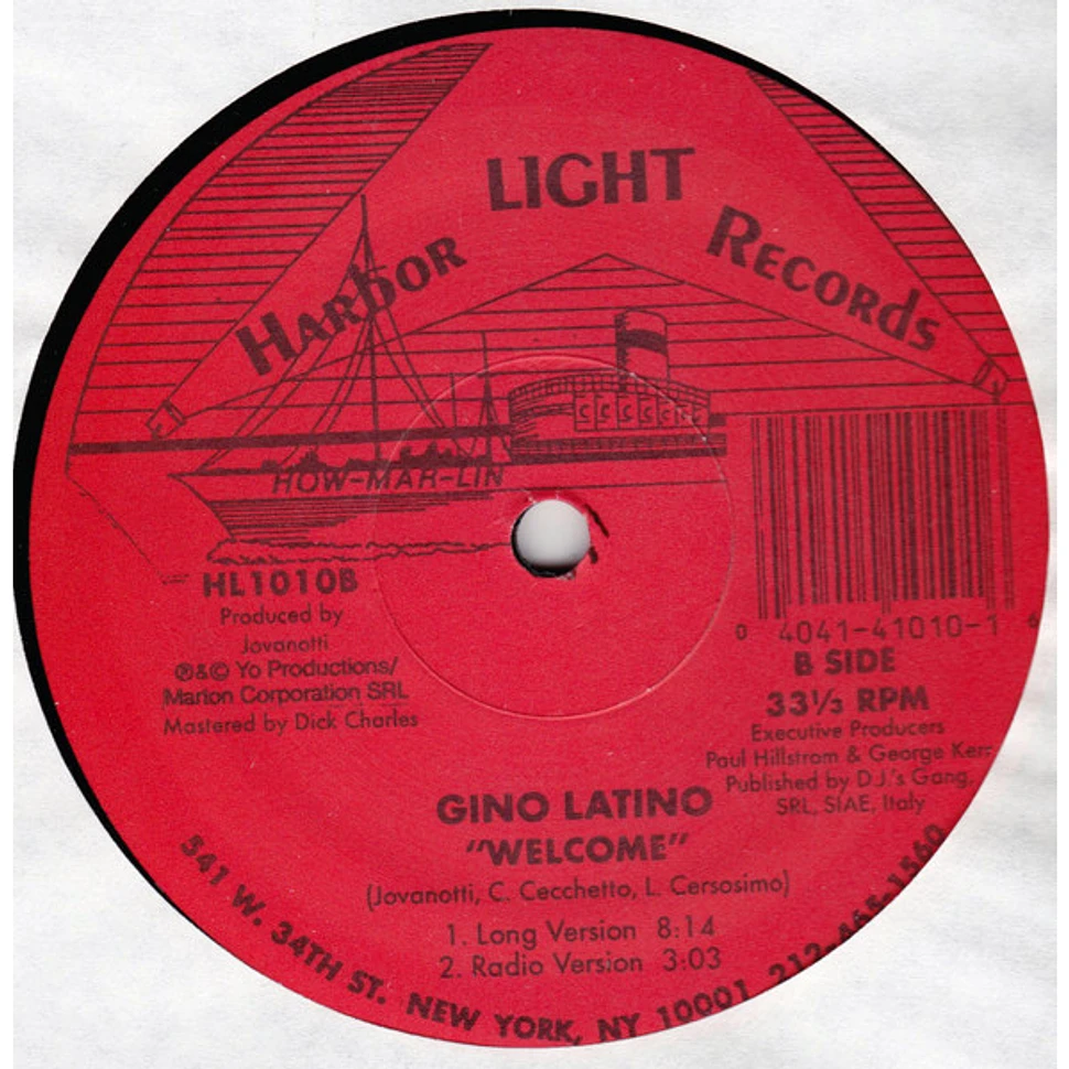 Gino Latino - Welcome