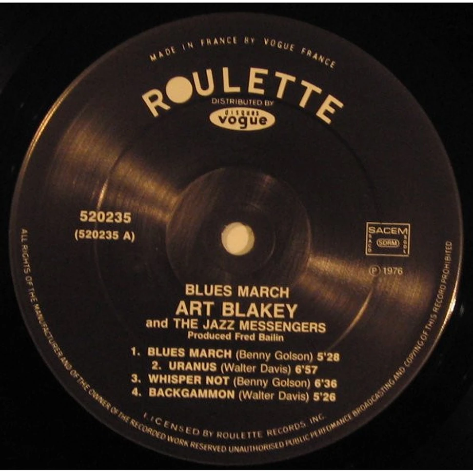 Art Blakey & The Jazz Messengers - Blues March