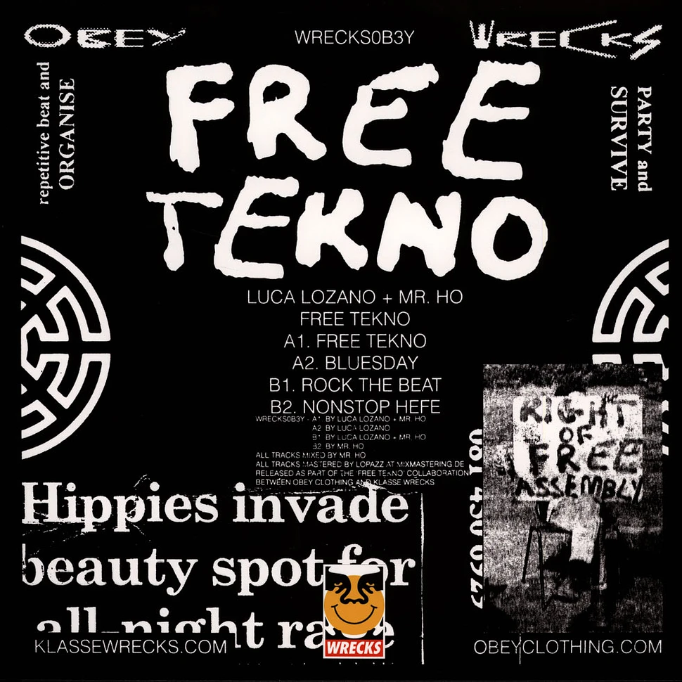 Luca Lozano + Mr Ho - Free Tekno