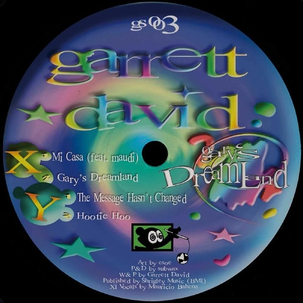 Garrett David - Gary's Dreamland 2024 Repress