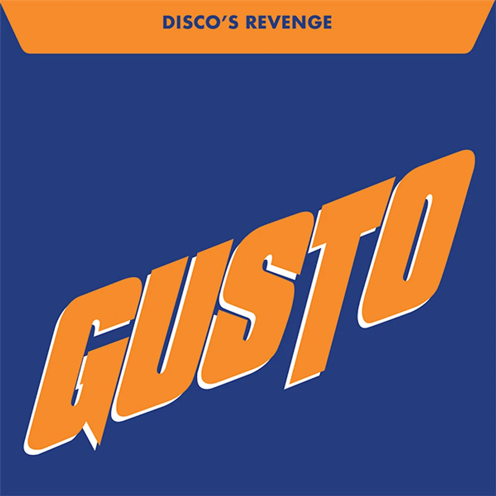 Gusto - Disco's Revenge Blue Translucent Vinyl Edtion