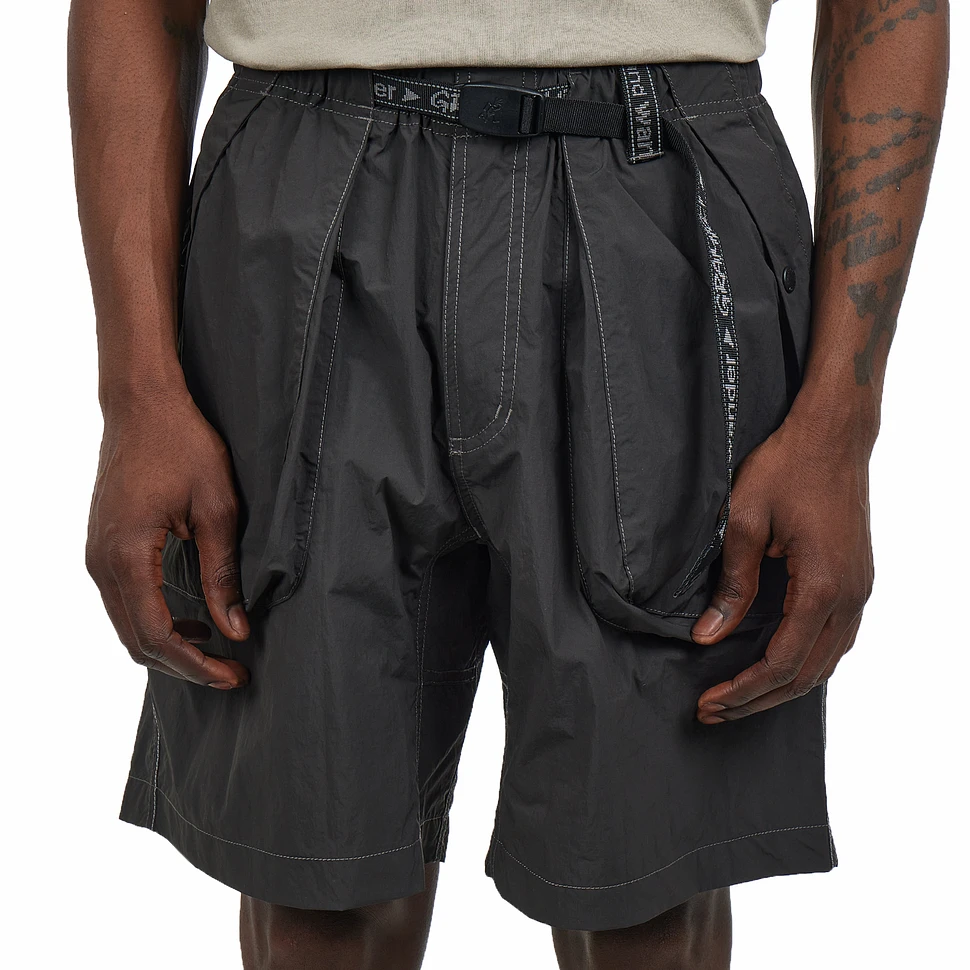 Gramicci x and wander - Brushed Nylon Shorts (Charcoal) | HHV