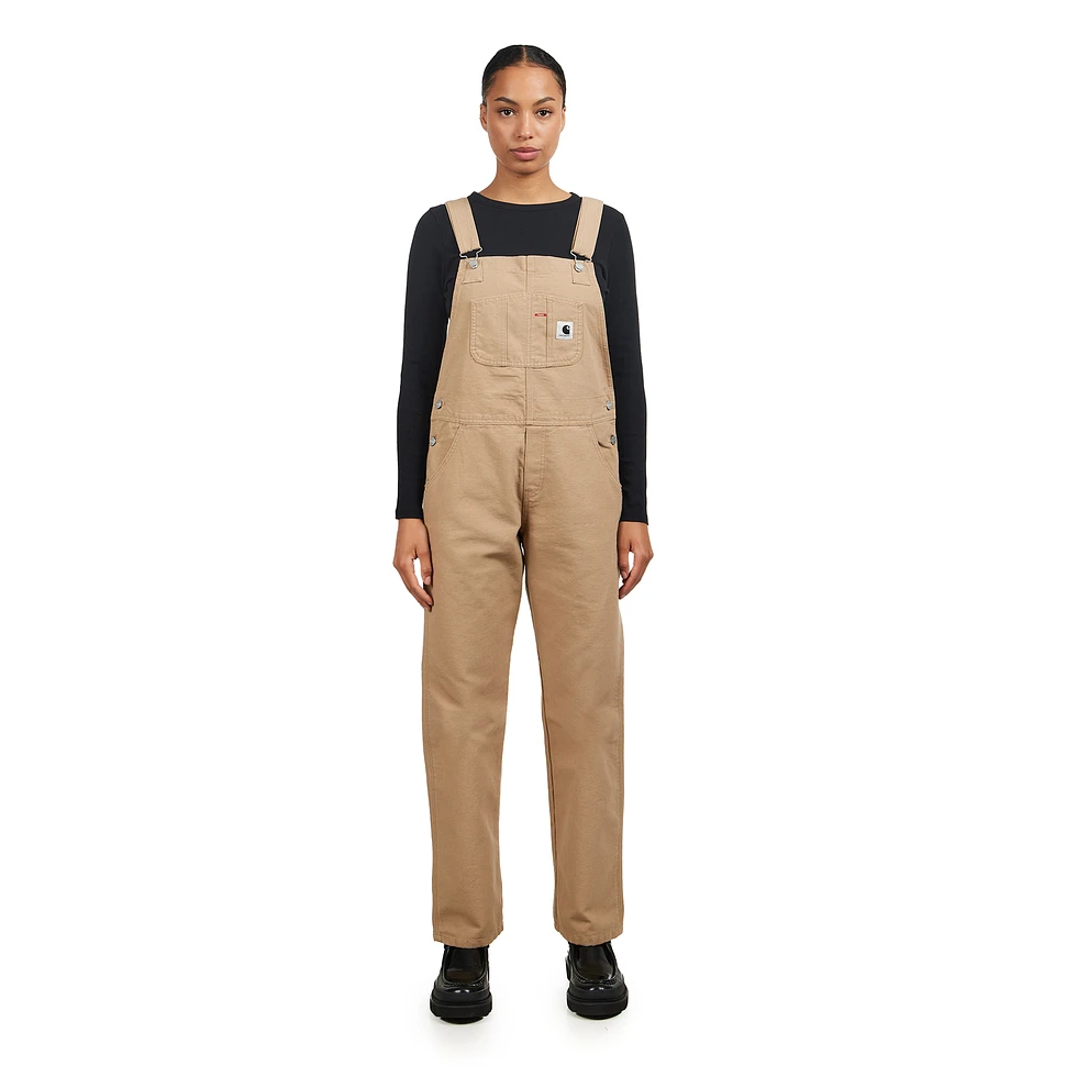 Carhartt WIP - W' Bib Overall Straight "Dearborn" Canvas, 12 oz