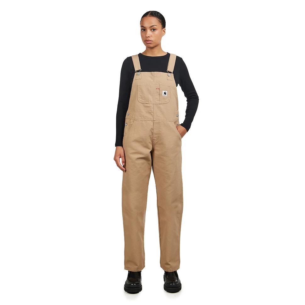 Carhartt WIP - W' Bib Overall Straight "Dearborn" Canvas, 12 oz