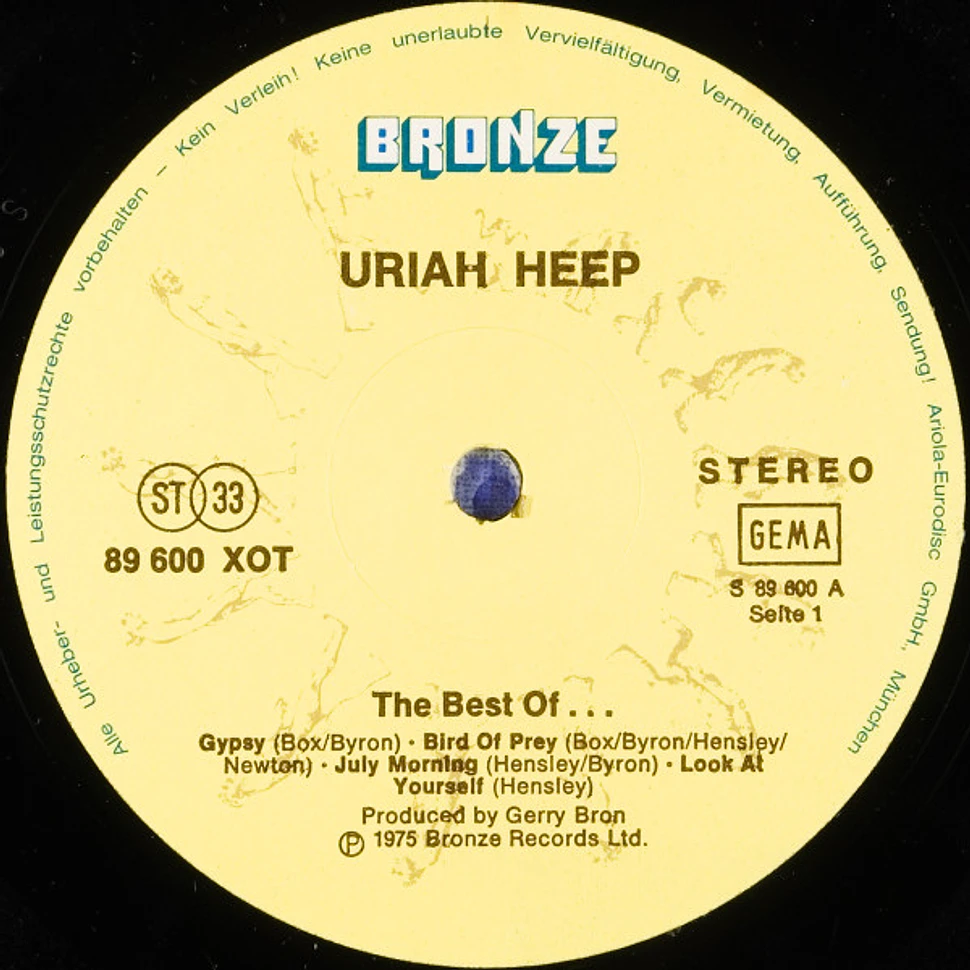 Uriah Heep - The Best Of...