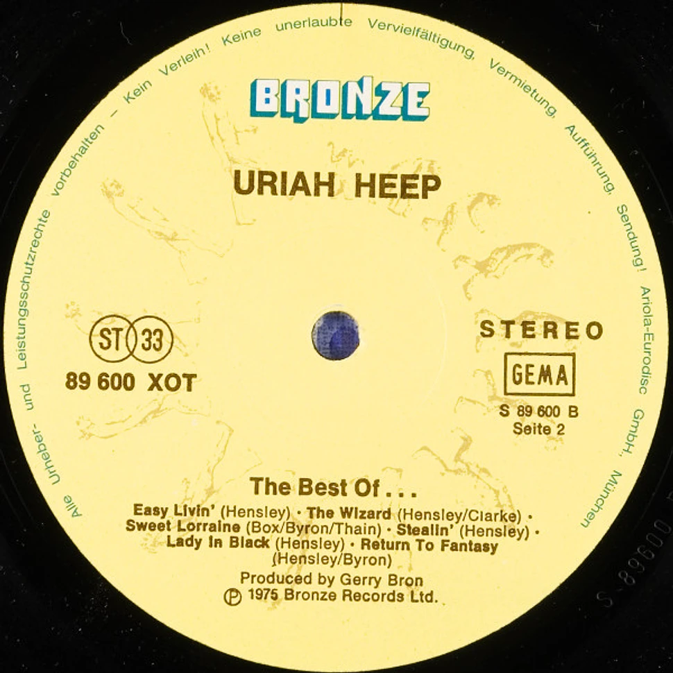 Uriah Heep - The Best Of...