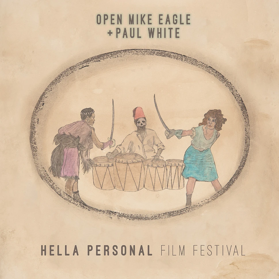 Open Mike Eagle & Paul White - Hella Personal Film Festival Baby Blue Vinyl Edition