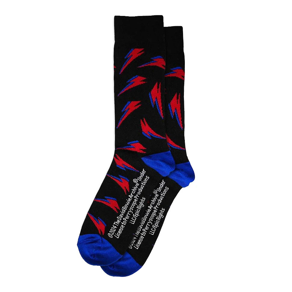 David Bowie - Flash Pattern Ankle Socks