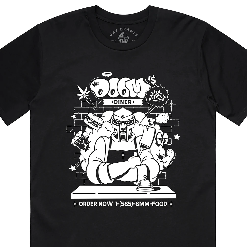 MF DOOM - MM..Food 20th Anniversary Chef DOOM T-Shirt