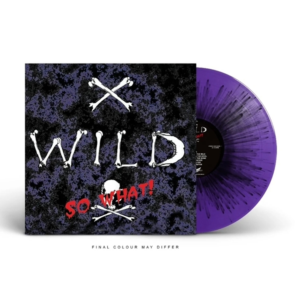 X-Wild - So What Limited Purple & Black Vinyl Edition