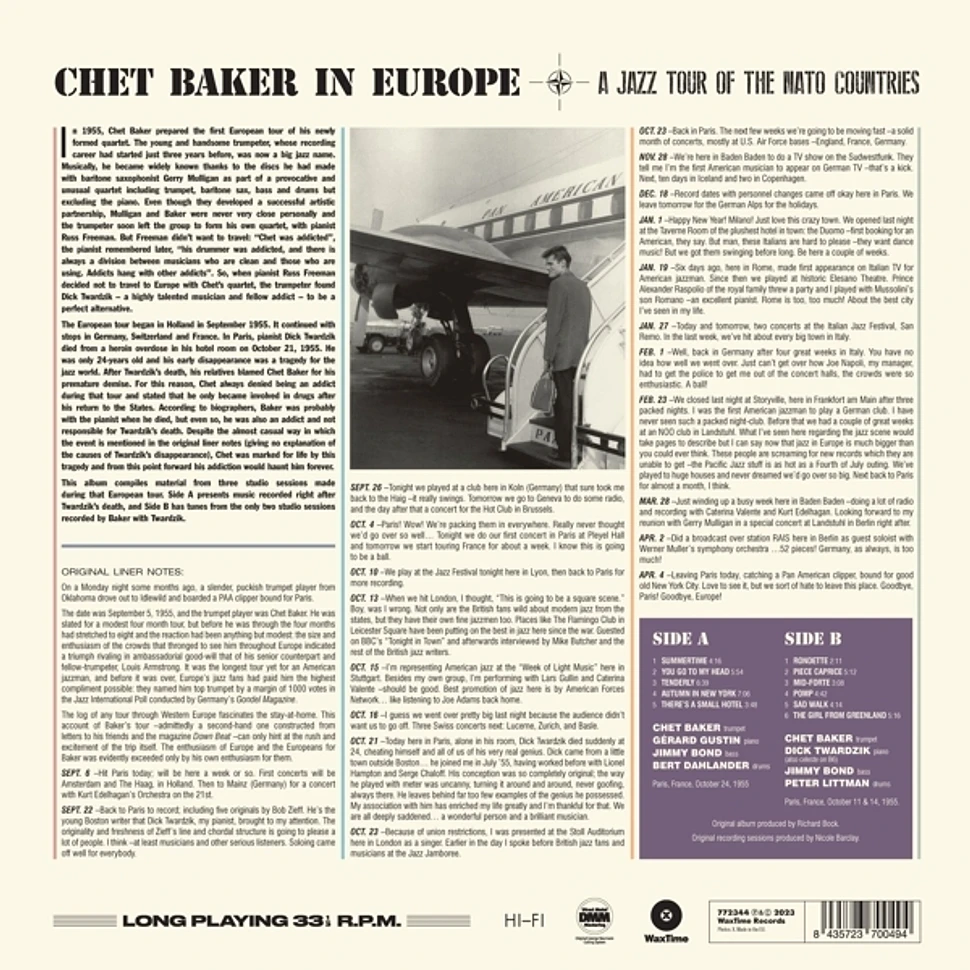 Chet Baker - In Europe-A Jazz Tour Of The Nato Countries Limited