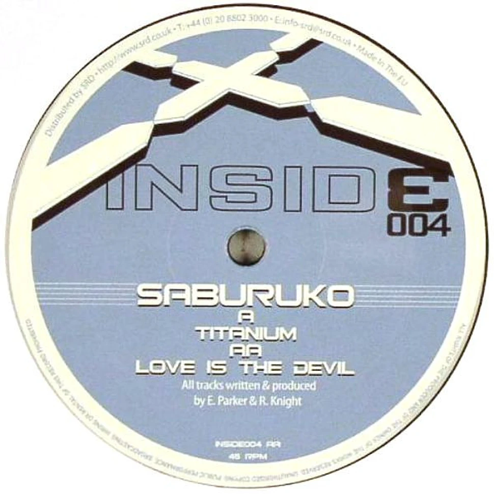 Saburuko - Titanium / Love Is The Devil