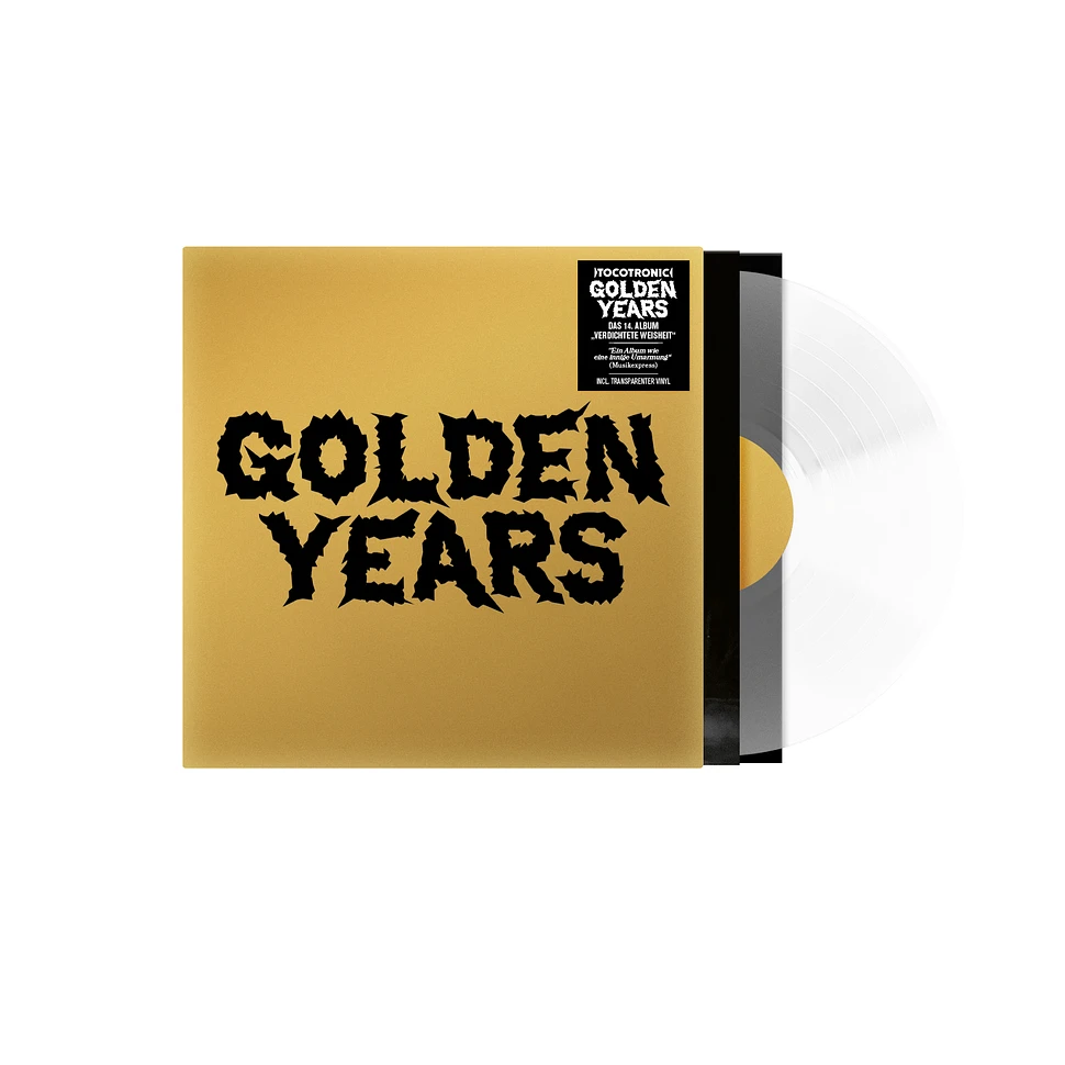 Tocotronic - Golden Years Indie Exclusive Clear Vinyl Edition