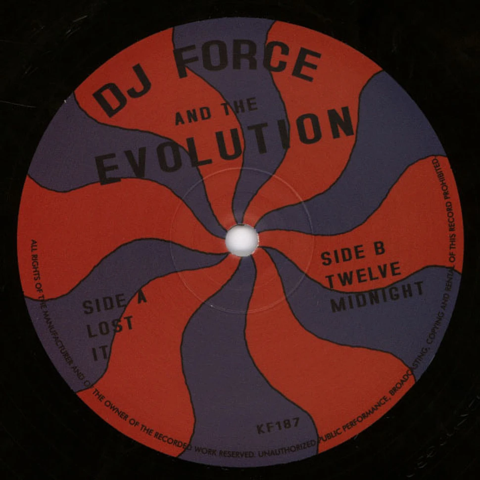 DJ Force & The Evolution - Lost It Ep Dark Green Marble Edition