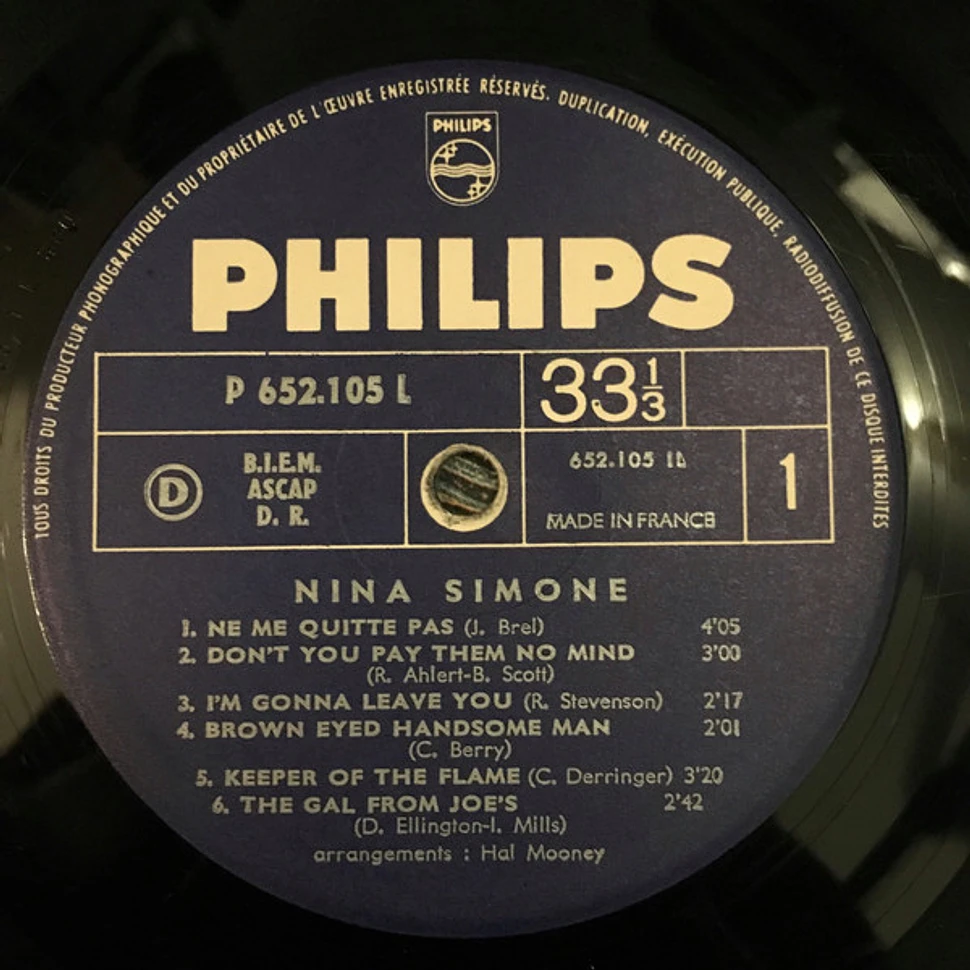 Nina Simone - Ne Me Quitte Pas