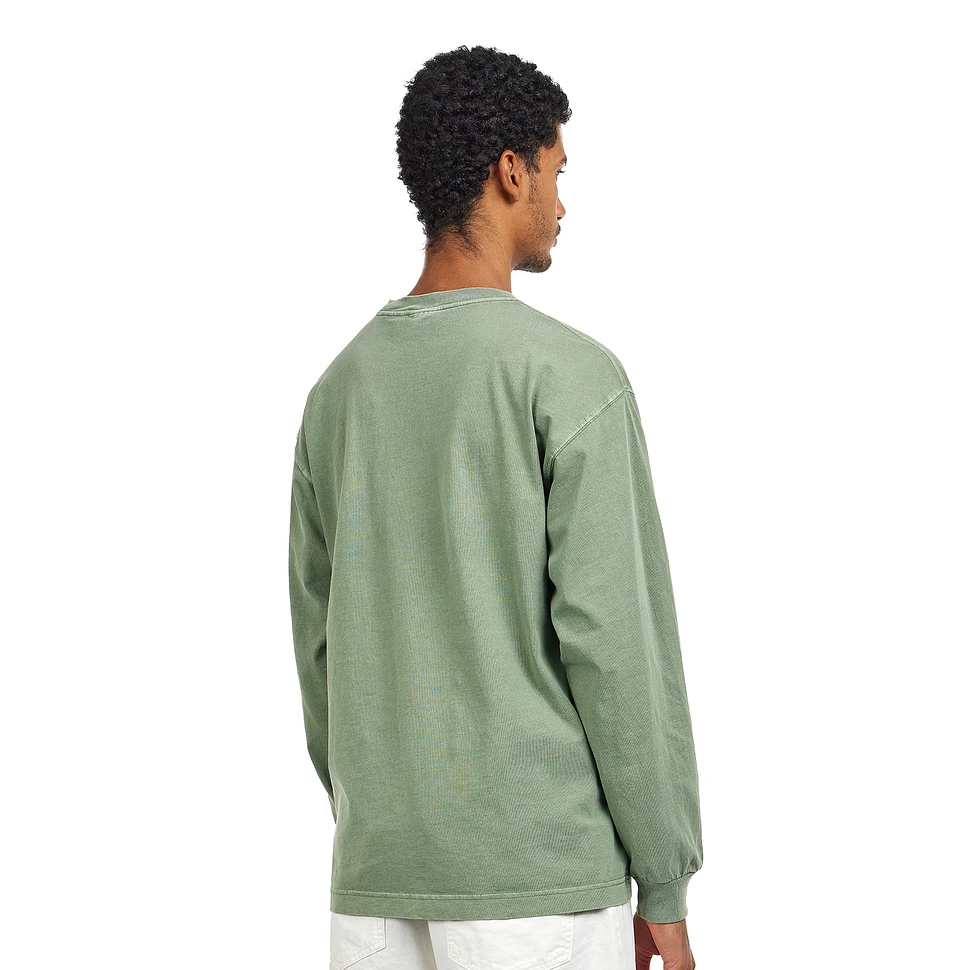 Carhartt WIP - L/S Nelson T-Shirt (Park Garment Dyed) | HHV