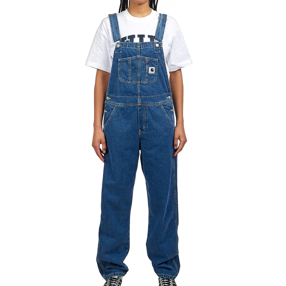 Carhartt WIP - W' Bib Overall Straight "Norco" Denim, 11.25 oz