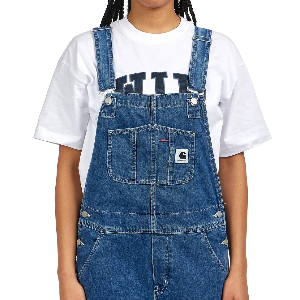 Carhartt WIP - W' Bib Overall Straight "Norco" Denim, 11.25 oz