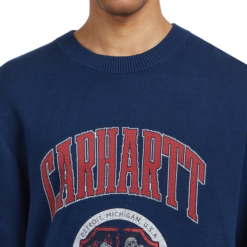 Carhartt WIP - Library College Sweater (Ink) | HHV