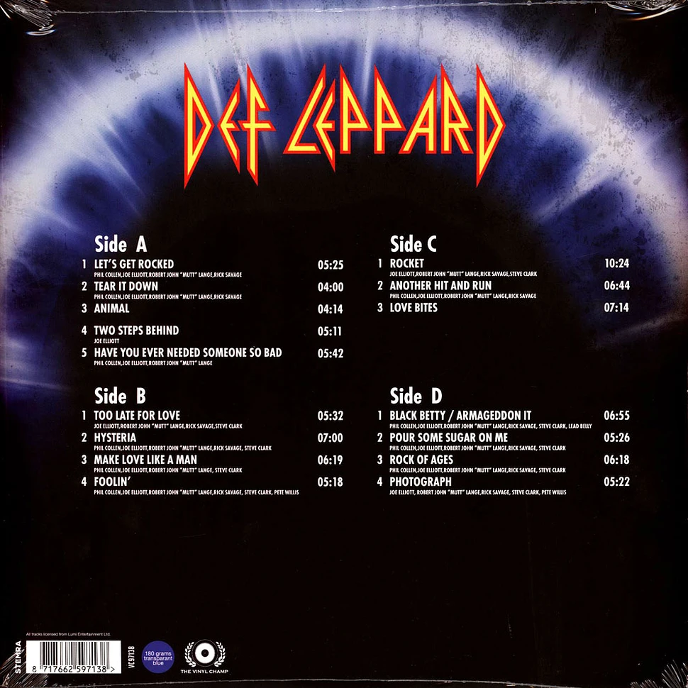 Def Leppard - Don Valley Stadium 1993