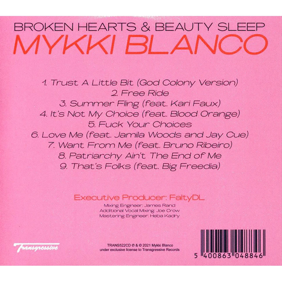 Mykki Blanco - Broken Hearts & Beauty Sleep