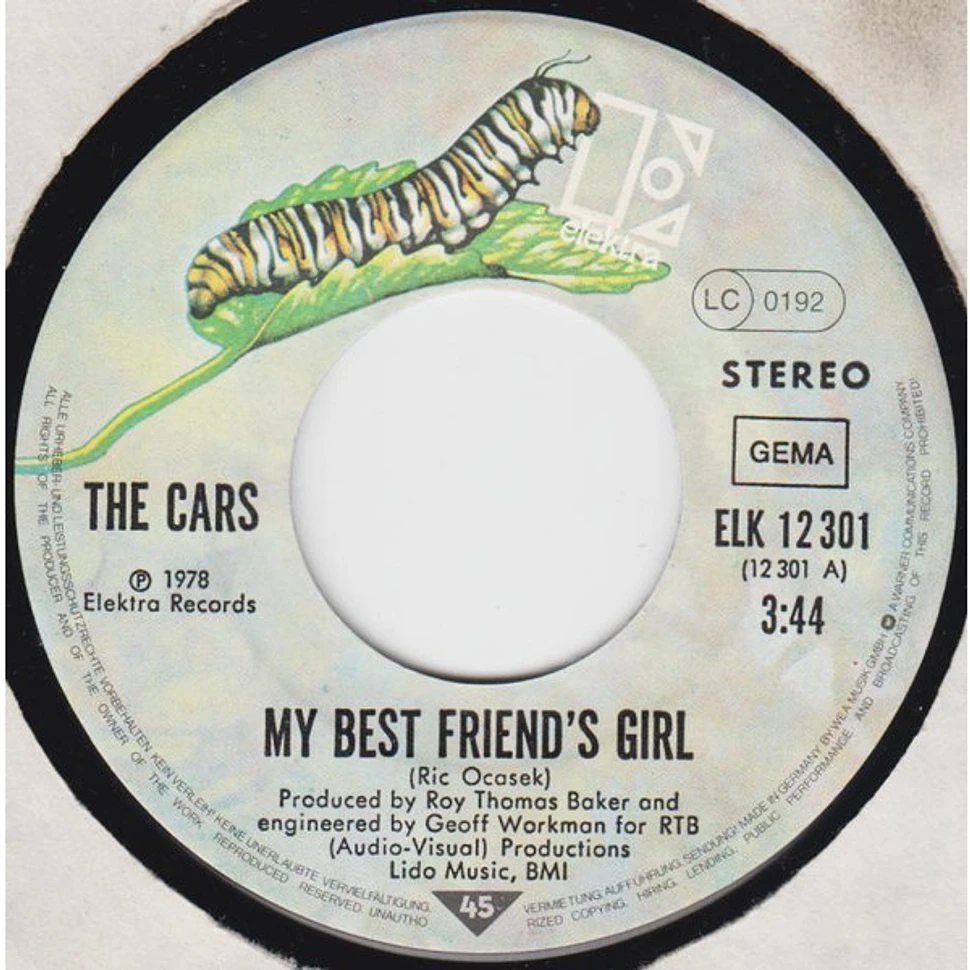 The Cars - My Best Friend's Girl