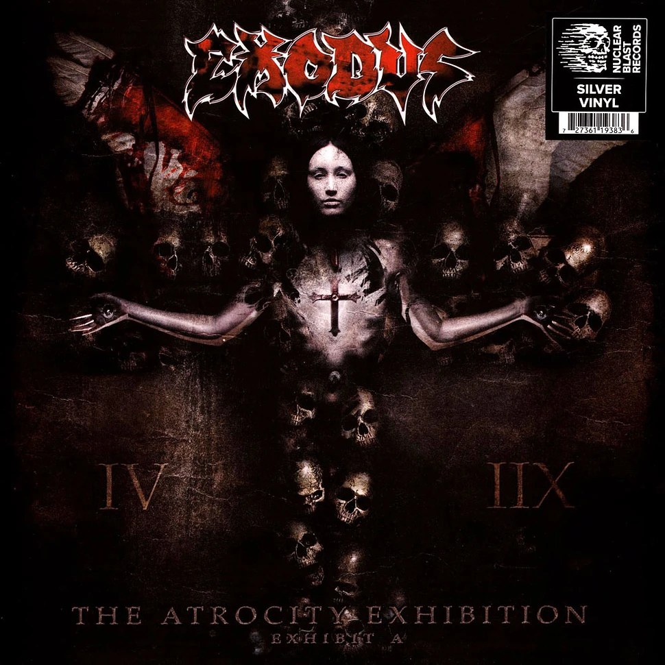 Exodus - The Atrocity Exhibition - Exhibit A Silver Vinyl Edition