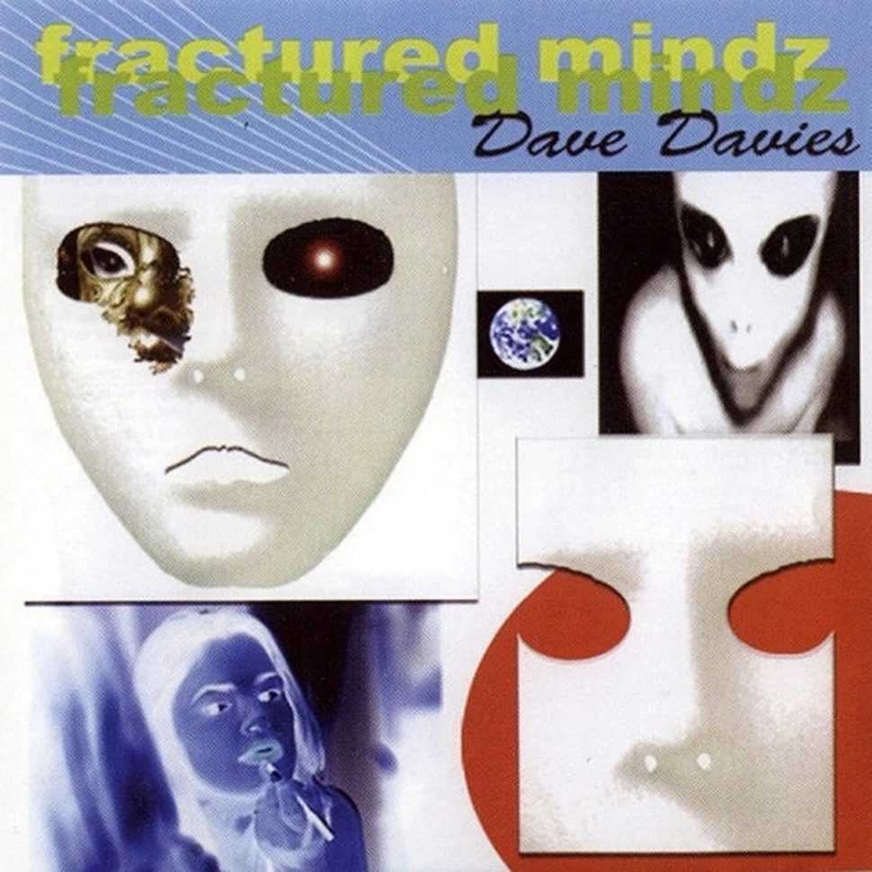 Dave Davies - Fractured Mindz Rust Marbled Numbered Vinyl Edition