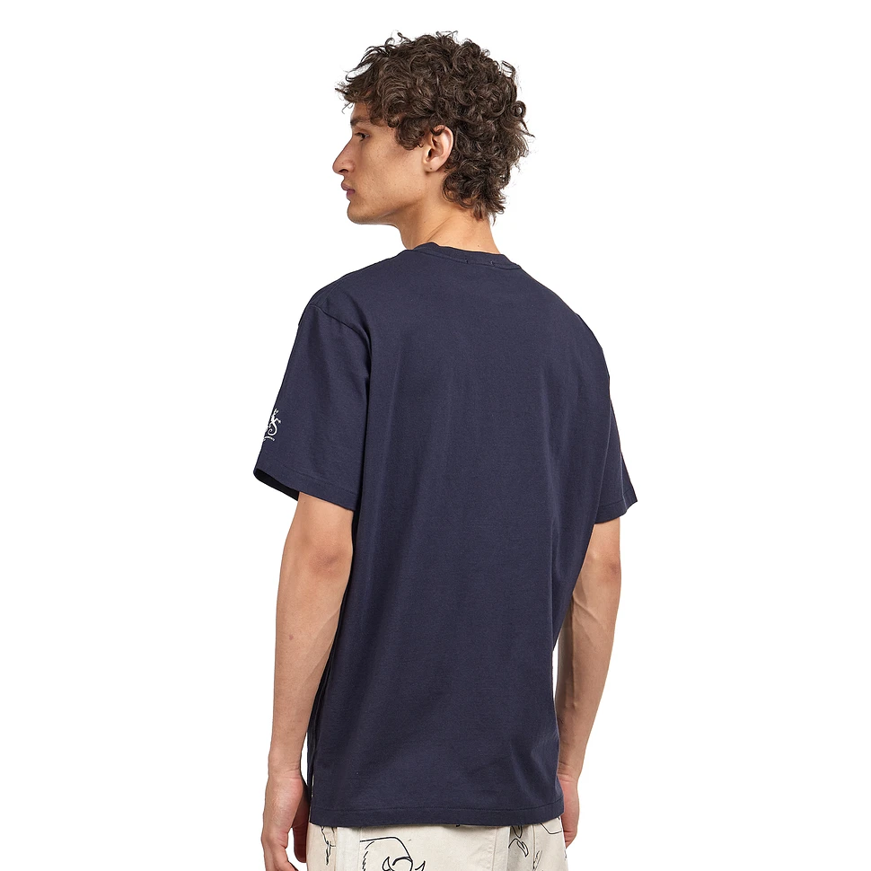 Engineered Garments - Printed Cross Crew Neck T-shirt