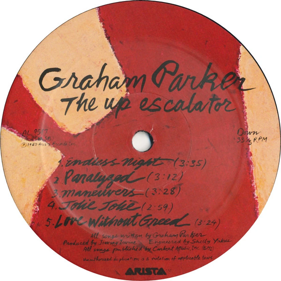 Graham Parker - The Up Escalator