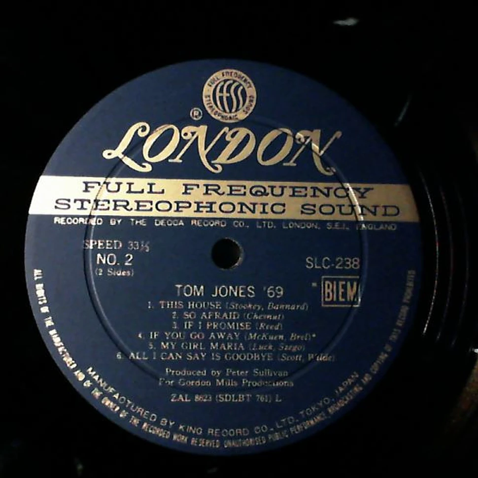 Tom Jones - Tom Jones '69