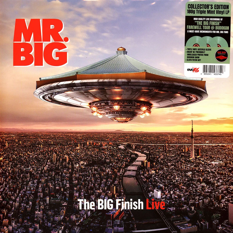 Mr. Big - The Big Finish Live Mint Vinyl Edition