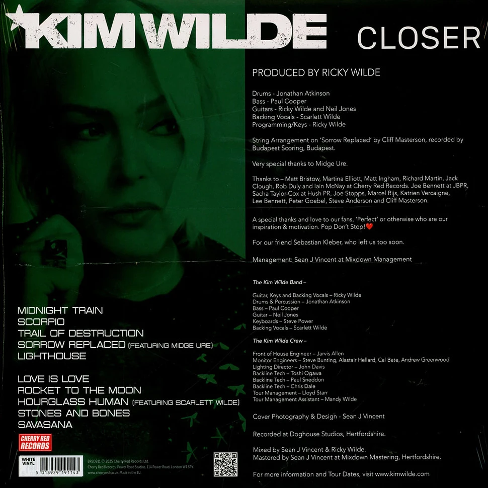 Kim Wilde - Closer White Vinyl Edition