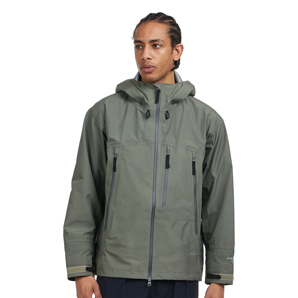 Snow Peak - Gore-Tex Rain Jacket (Olive) | HHV