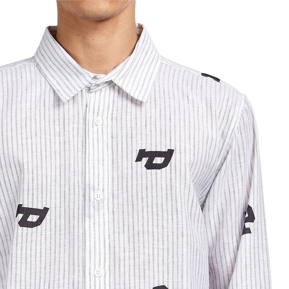 Pop Trading Company - Letters Striped Pop Shirt