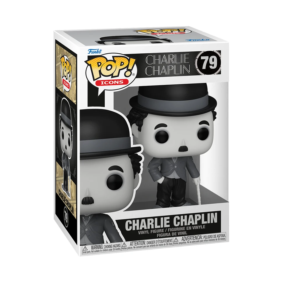 Funko - POP Icons: Charlie Chaplin