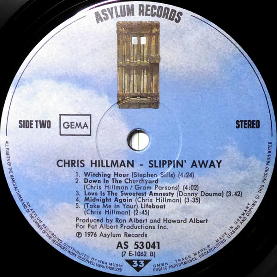 Chris Hillman - Slippin' Away