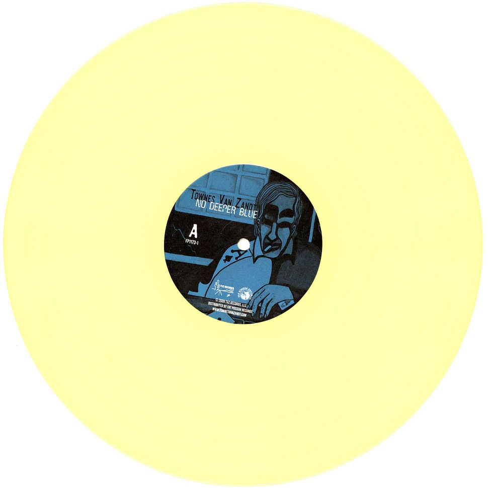 Townes Van Zandt - No Deeper Blue Lemon Yellow Vinyl Edition