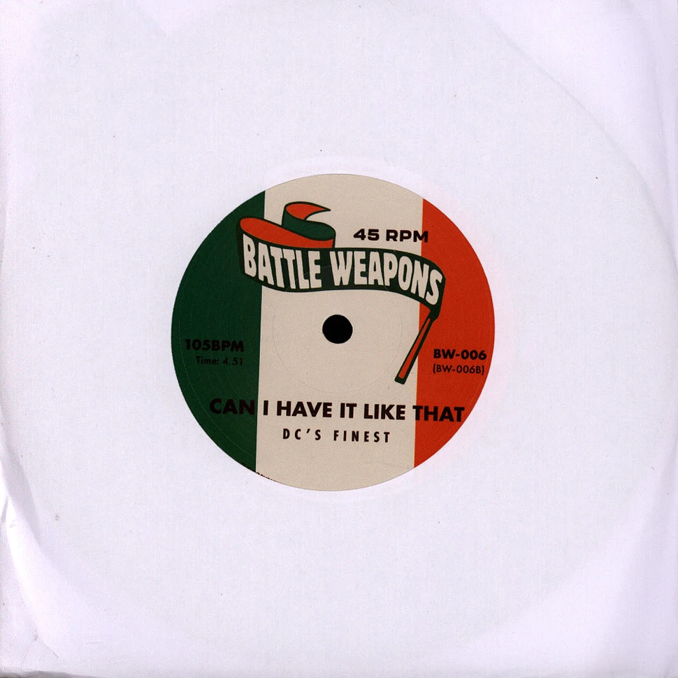 Battle Weapons - Let Me Clear My Throat / Can I Have It Like That